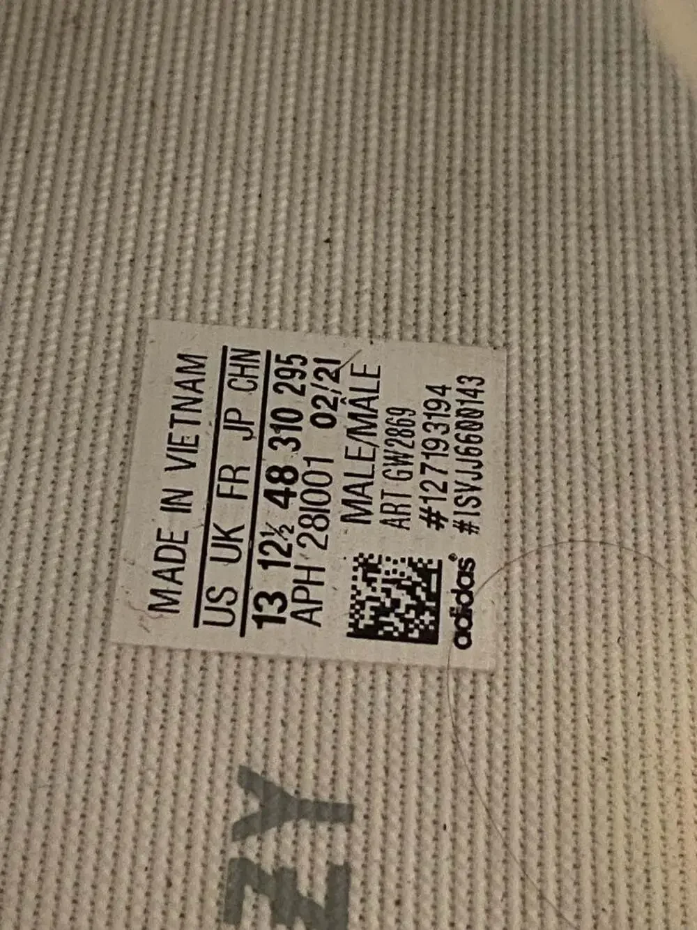 Adidas Yeezy Boost 350 V2 Mono Ice Sneakers